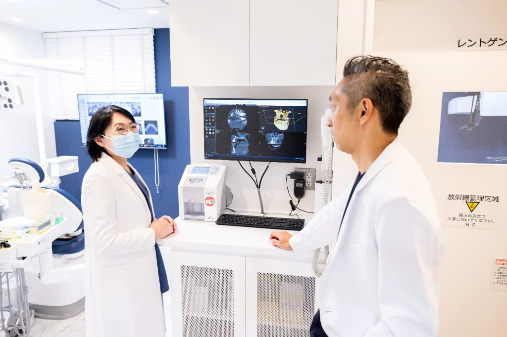 CTによる精密設計の様子